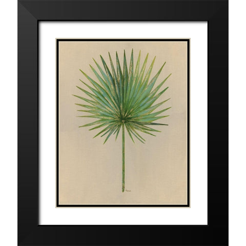 Oasis I Black Modern Wood Framed Art Print with Double Matting by Tava Studios