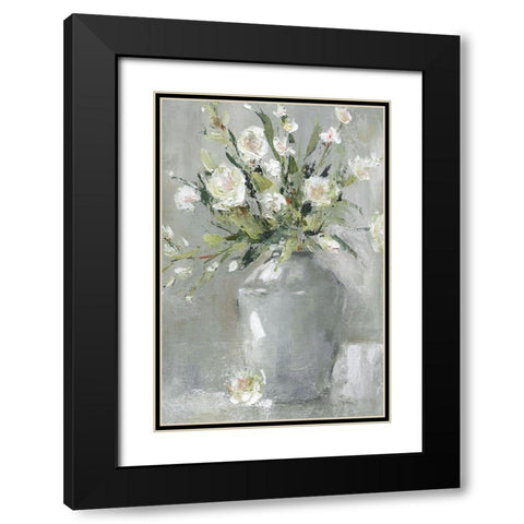 Country Bouquet Black Modern Wood Framed Art Print with Double Matting by Robinson, Carol