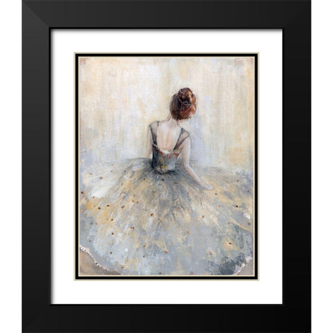Beautiful Black Modern Wood Framed Art Print with Double Matting by Tava Studios