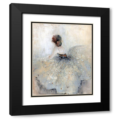 At A Glance Black Modern Wood Framed Art Print with Double Matting by Tava Studios