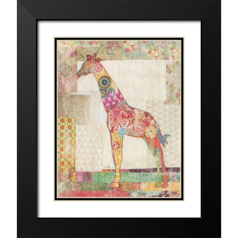 Gifaffe Montage Black Modern Wood Framed Art Print with Double Matting by Tava Studios