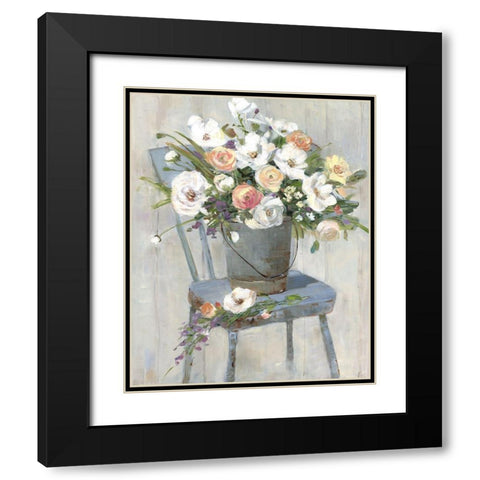 Sweet Pickins Black Modern Wood Framed Art Print with Double Matting by Swatland, Sally