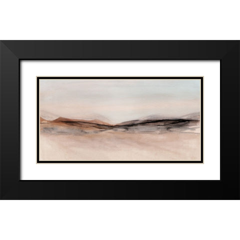 Near Frost Valley Black Modern Wood Framed Art Print with Double Matting by Jill, Susan