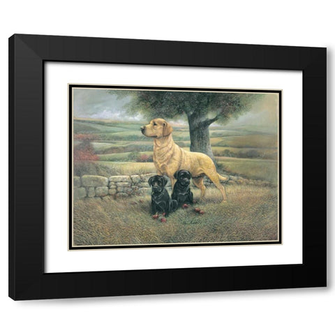 Proud Mother Black Modern Wood Framed Art Print with Double Matting by Manning, Ruane