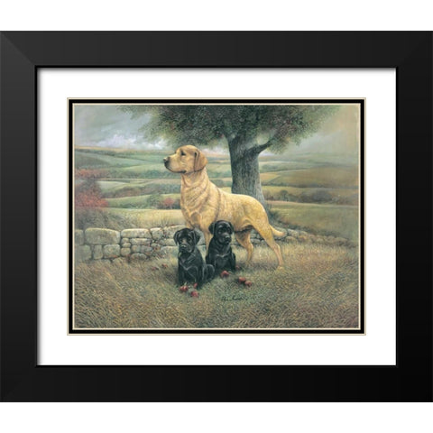 Proud Mother Black Modern Wood Framed Art Print with Double Matting by Manning, Ruane