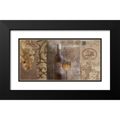 Vintage I Black Modern Wood Framed Art Print with Double Matting by Mallett, Keith