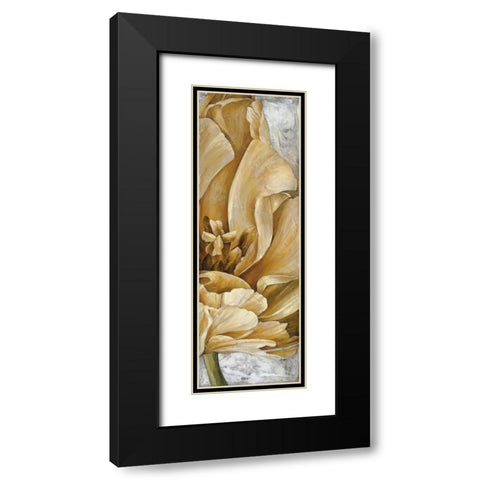 Single Appeal I Black Modern Wood Framed Art Print with Double Matting by Thompson, Linda