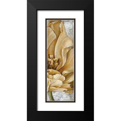 Single Appeal I Black Modern Wood Framed Art Print with Double Matting by Thompson, Linda