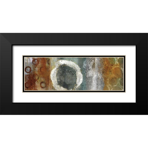Tranquility I Black Modern Wood Framed Art Print with Double Matting by Mallett, Keith