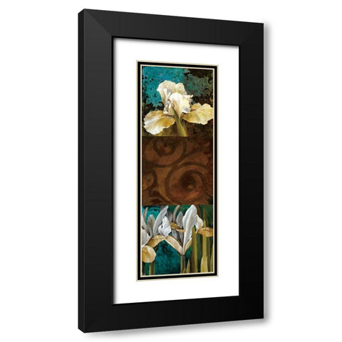 From My Garden I Black Modern Wood Framed Art Print with Double Matting by Thompson, Linda