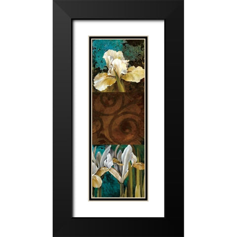 From My Garden I Black Modern Wood Framed Art Print with Double Matting by Thompson, Linda