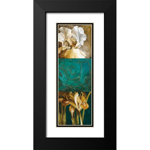 From My Garden II Black Modern Wood Framed Art Print with Double Matting by Thompson, Linda
