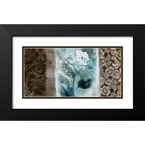 Everlasting Black Modern Wood Framed Art Print with Double Matting by Mallett, Keith