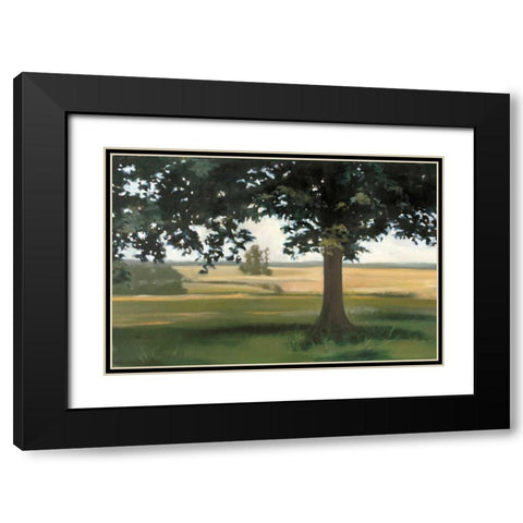 Hidden Pasture Black Modern Wood Framed Art Print with Double Matting by Lightell, Megan