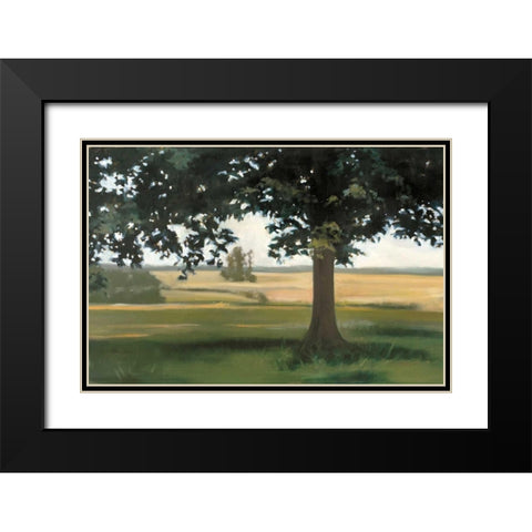 Hidden Pasture Black Modern Wood Framed Art Print with Double Matting by Lightell, Megan