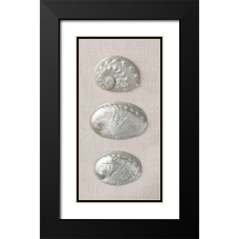 Opalescent II Black Modern Wood Framed Art Print with Double Matting by Frank, Assaf