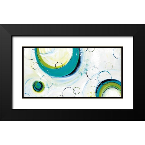 Satisfy My Soul Black Modern Wood Framed Art Print with Double Matting by Hawkins, Julie