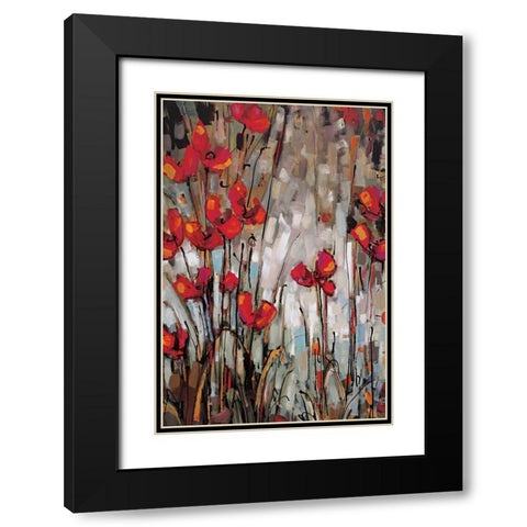 Eddie Black Modern Wood Framed Art Print with Double Matting by Heath, Crystal