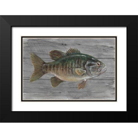 Clear Water Beauty Black Modern Wood Framed Art Print with Double Matting by Fisk, Arnie