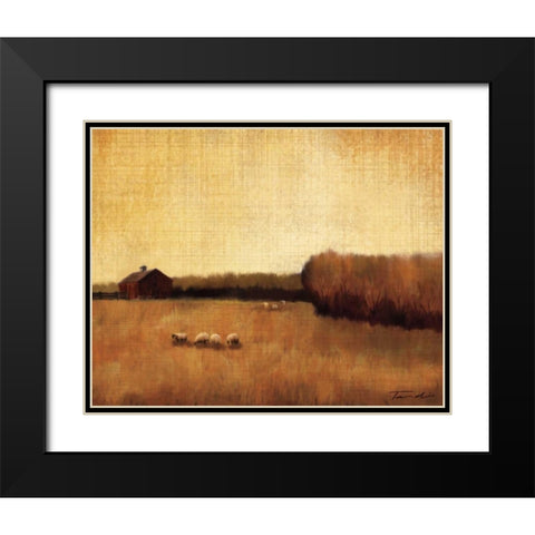 Open Range I Black Modern Wood Framed Art Print with Double Matting by Venter, Tandi