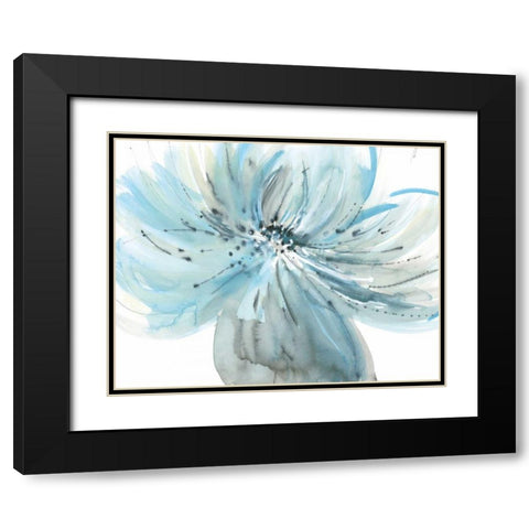 A Grand Bloom Black Modern Wood Framed Art Print with Double Matting by Meyers, Rebecca