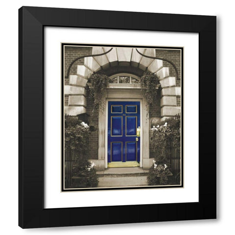 Welcoming Black Modern Wood Framed Art Print with Double Matting by Maihara/Watt, Jeff/Boyce