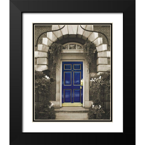 Welcoming Black Modern Wood Framed Art Print with Double Matting by Maihara/Watt, Jeff/Boyce