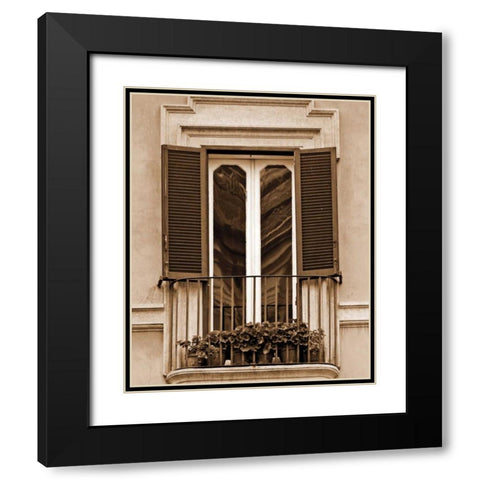 Italian Moments III Black Modern Wood Framed Art Print with Double Matting by Maihara/Watt, Jeff/Boyce
