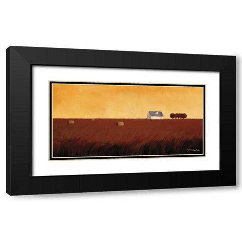 Homeland I Black Modern Wood Framed Art Print with Double Matting by Venter, Tandi