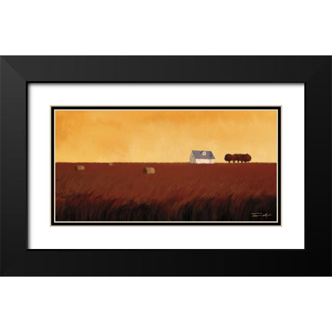 Homeland I Black Modern Wood Framed Art Print with Double Matting by Venter, Tandi