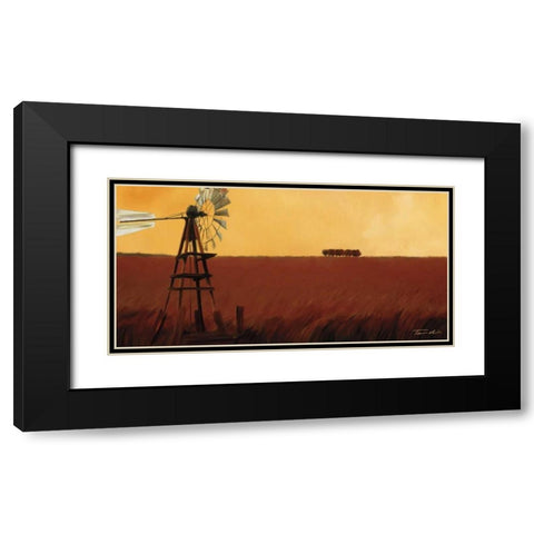 Homeland II Black Modern Wood Framed Art Print with Double Matting by Venter, Tandi