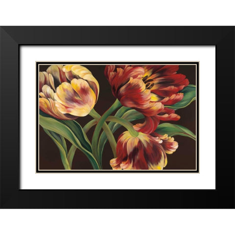 Wake Me In The Morning Black Modern Wood Framed Art Print with Double Matting by Mulder, Sarah