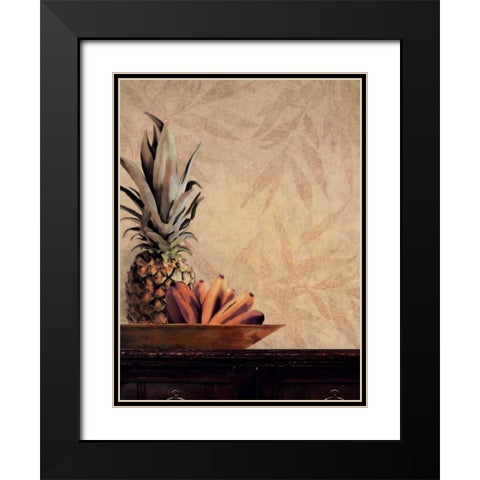 Plantation I Black Modern Wood Framed Art Print with Double Matting by Venter, Tandi