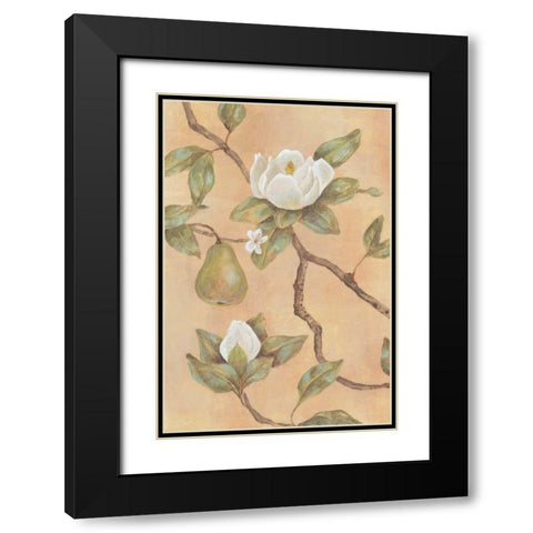 Southern Charm I Black Modern Wood Framed Art Print with Double Matting by Nocito, James