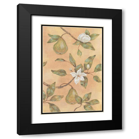 Southern Charm II Black Modern Wood Framed Art Print with Double Matting by Nocito, James