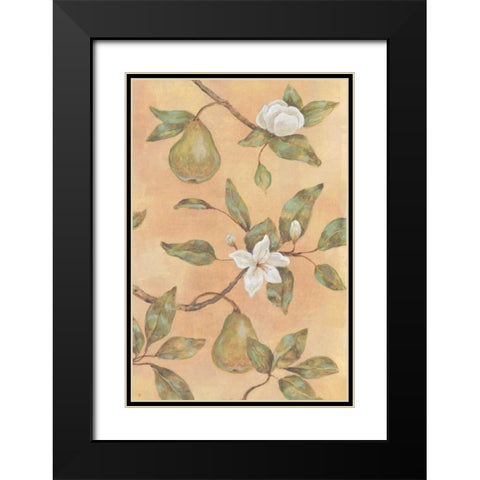 Southern Charm II Black Modern Wood Framed Art Print with Double Matting by Nocito, James
