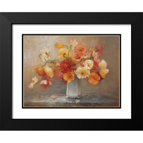 Summer Dream Black Modern Wood Framed Art Print with Double Matting by Tomao, Jennie