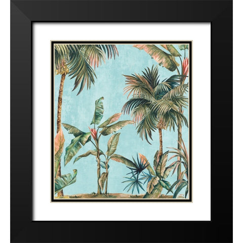Lavish Black Modern Wood Framed Art Print with Double Matting by Watts, Eva