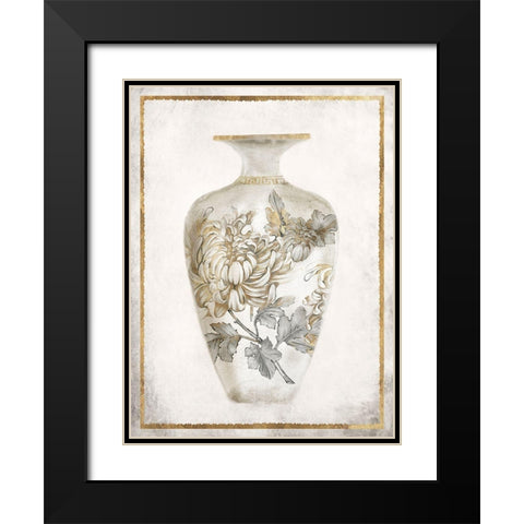 Priceless Vase II Black Modern Wood Framed Art Print with Double Matting by Watts, Eva