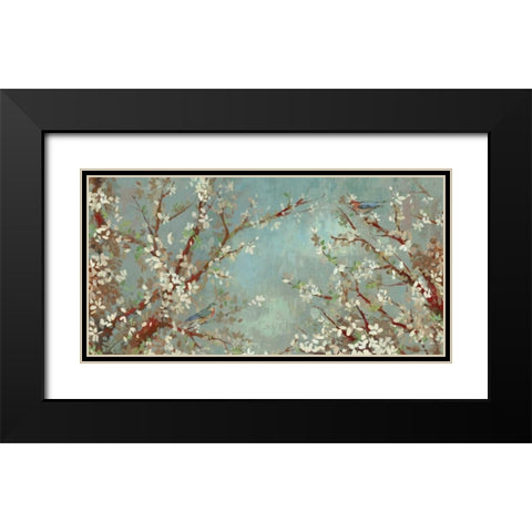 Follow Me Black Modern Wood Framed Art Print with Double Matting by Jensen, Asia