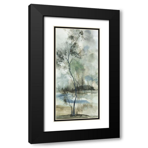 Forest Grove III Black Modern Wood Framed Art Print with Double Matting by Pearce, Allison
