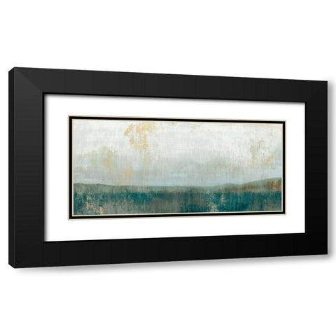 Serenity I Black Modern Wood Framed Art Print with Double Matting by Wilde, Susan