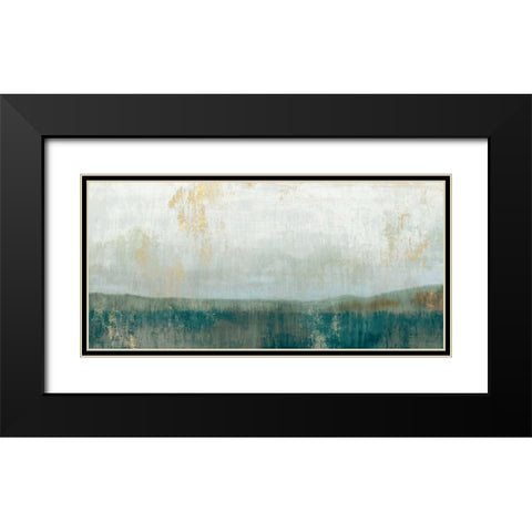 Serenity I Black Modern Wood Framed Art Print with Double Matting by Wilde, Susan