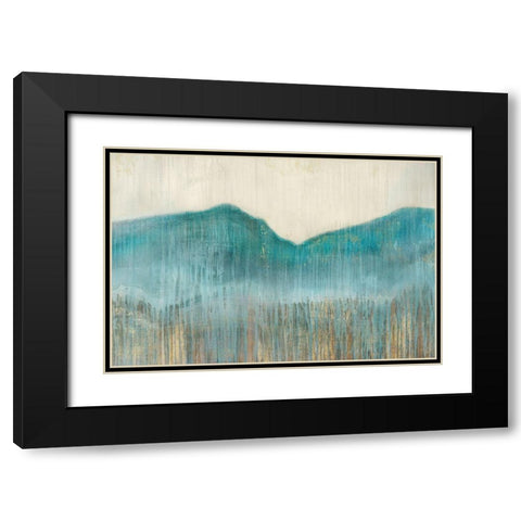 Summit I Black Modern Wood Framed Art Print with Double Matting by Jensen, Asia
