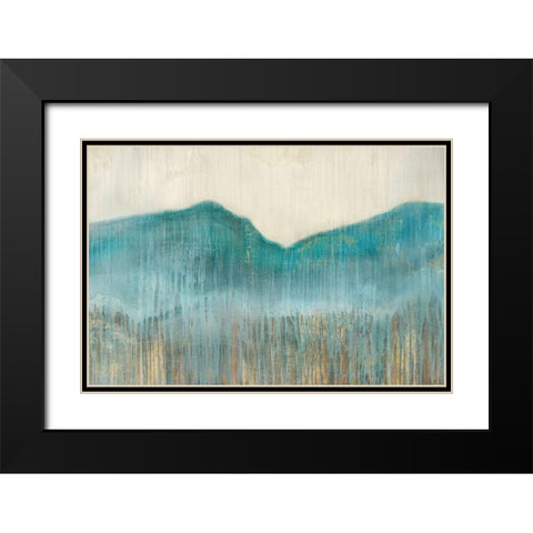 Summit I Black Modern Wood Framed Art Print with Double Matting by Jensen, Asia