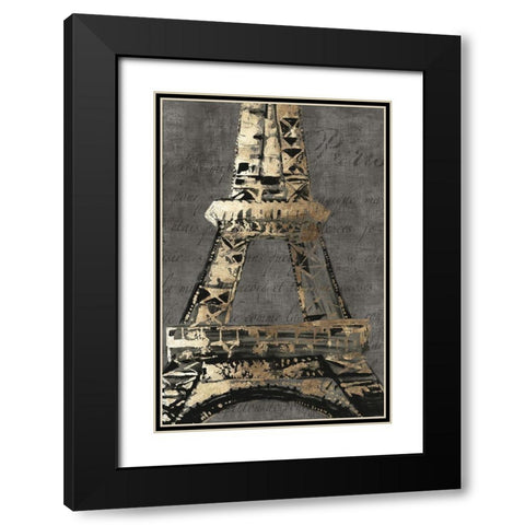 Foundations Black Modern Wood Framed Art Print with Double Matting by Wilson, Aimee