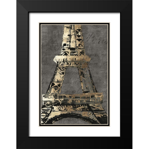 Foundations Black Modern Wood Framed Art Print with Double Matting by Wilson, Aimee