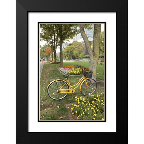 Japan Bicycle - 2 Black Modern Wood Framed Art Print with Double Matting by Blaustein, Alan
