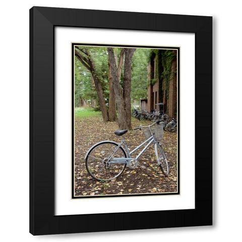 Japan Bicycle - 9 Black Modern Wood Framed Art Print with Double Matting by Blaustein, Alan