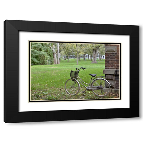 Japan Bicycle - 14 Black Modern Wood Framed Art Print with Double Matting by Blaustein, Alan